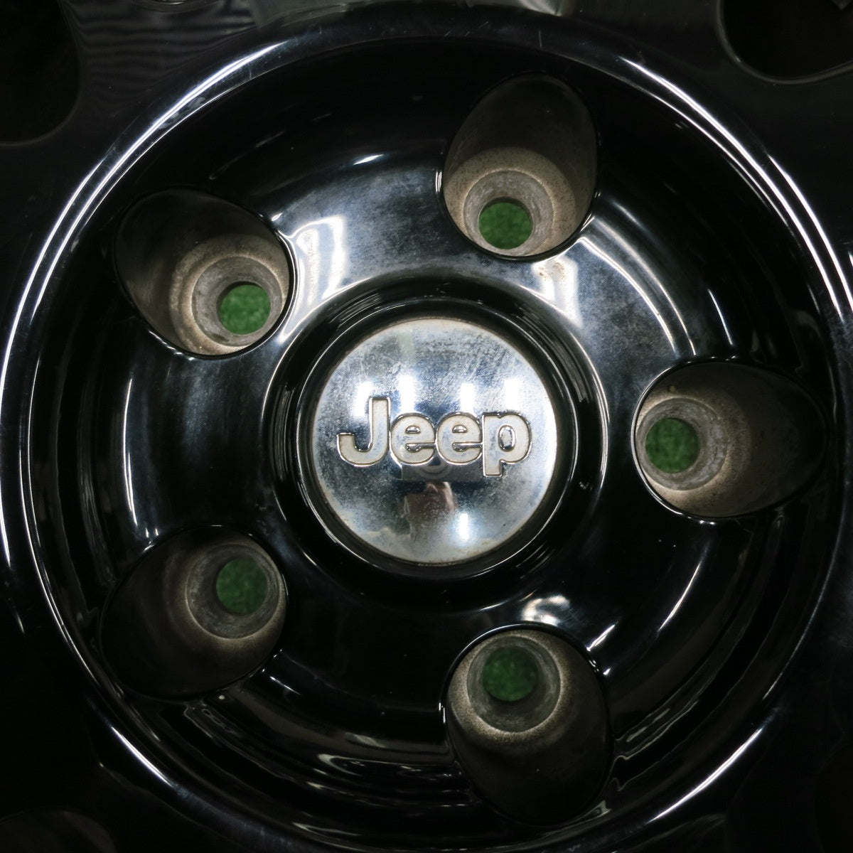 [送料無料] バリ溝！8.5分★ジープ JK ラングラー 純正 OP 245/75R17 121/118S ナンカン CONQUEROR A/T 17インチ PCD127/5H★4111304TNノ