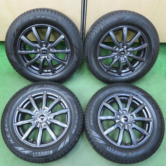 タイヤほぼ未使用！24年！キレイ★スタッドレス 205/60R16 ピレリ アイスゼロ アシンメトリコ TEAD テッド 16インチ PCD114.3/5H★5080805イス