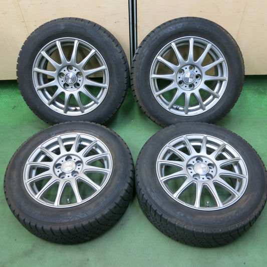 キレイ★プリウス 等 185/65R15 スタッドレス グッドイヤー アイスナビ6 ravrion LUMIERE ラブリオン 15インチ PCD100/5H★5082301SKス