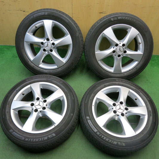 キレイ★ベンツ W447 Vクラス 純正 225/55R17 スタッドレス ミシュラン X-ICE SNOW 17インチ PCD112/5H★5080307HAス