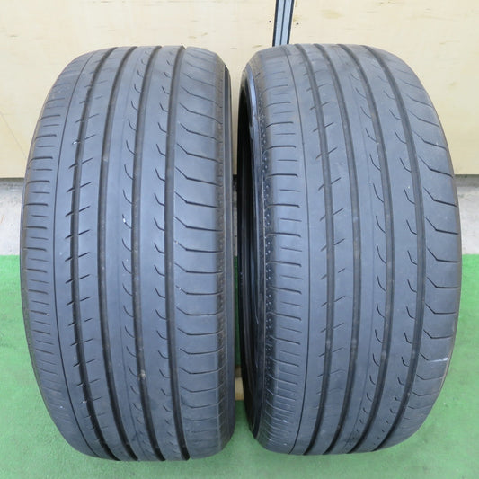 バリ溝！23年！8.5分！2本★235/50R18 ヨコハマ BluEarth-RV RV03 タイヤ 18インチ ブルーアース アルファード ヴェルファイア 等★6032103NGノタ