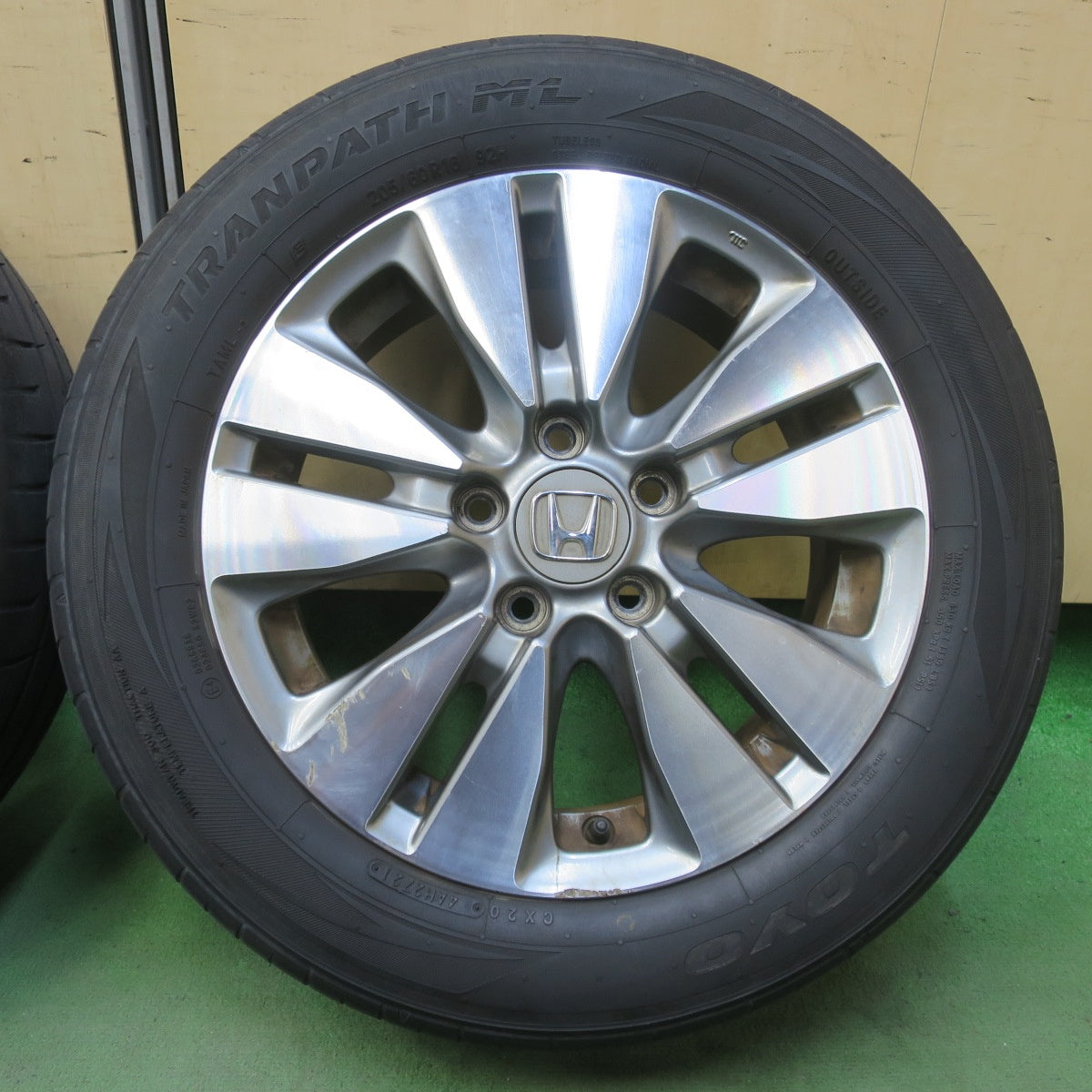 4本価格！22年★ホンダ RK ステップワゴン スパーダ 純正 205/60R16 トーヨー トランパス MP7 ML 16インチ PCD114.3/5H★6051206イノ