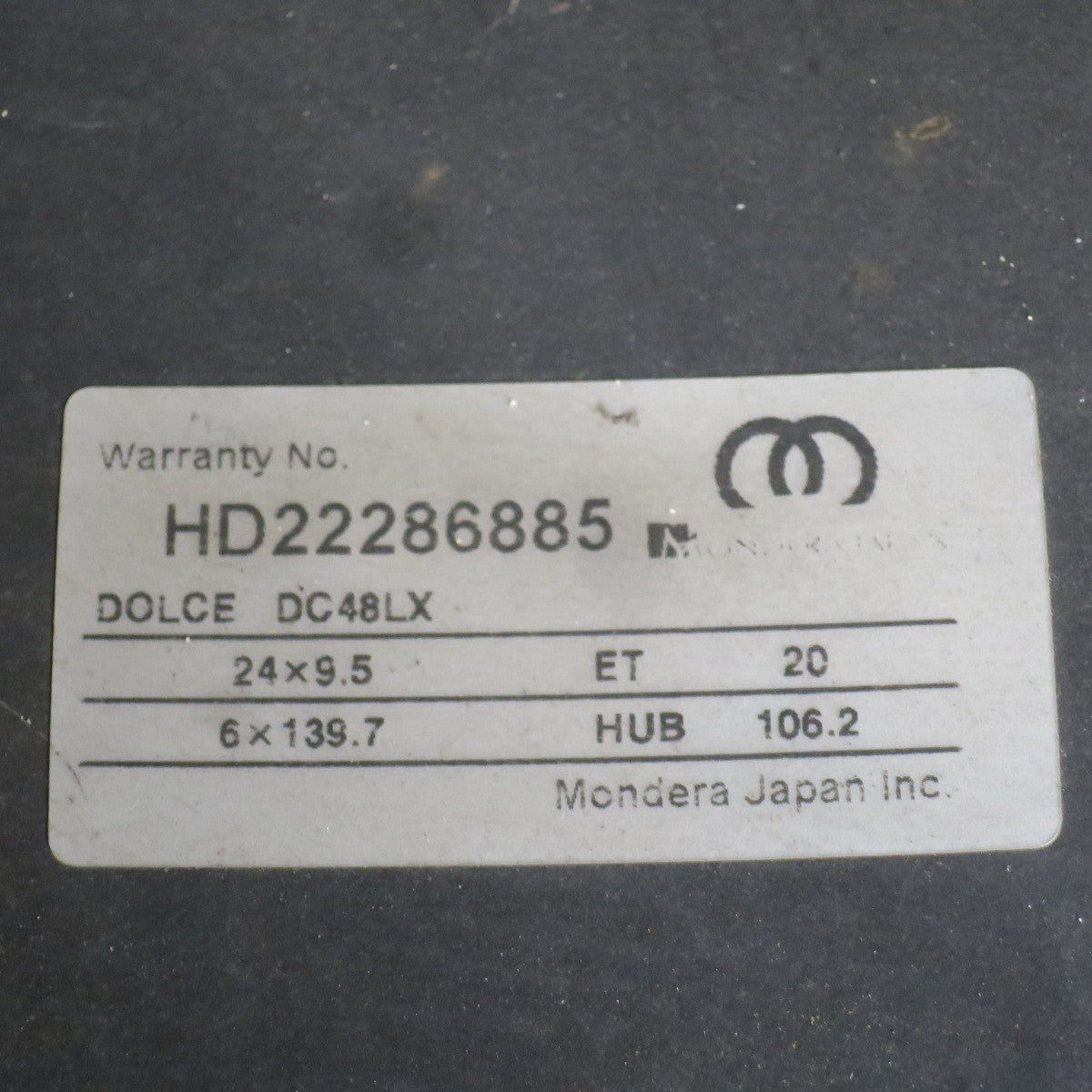 4本価格◎dolce DC48LX 275/30R24 デリンテ デザート ストーム D8 ドルチェ 24インチ PCD139.7/6H◎6052503NJノ