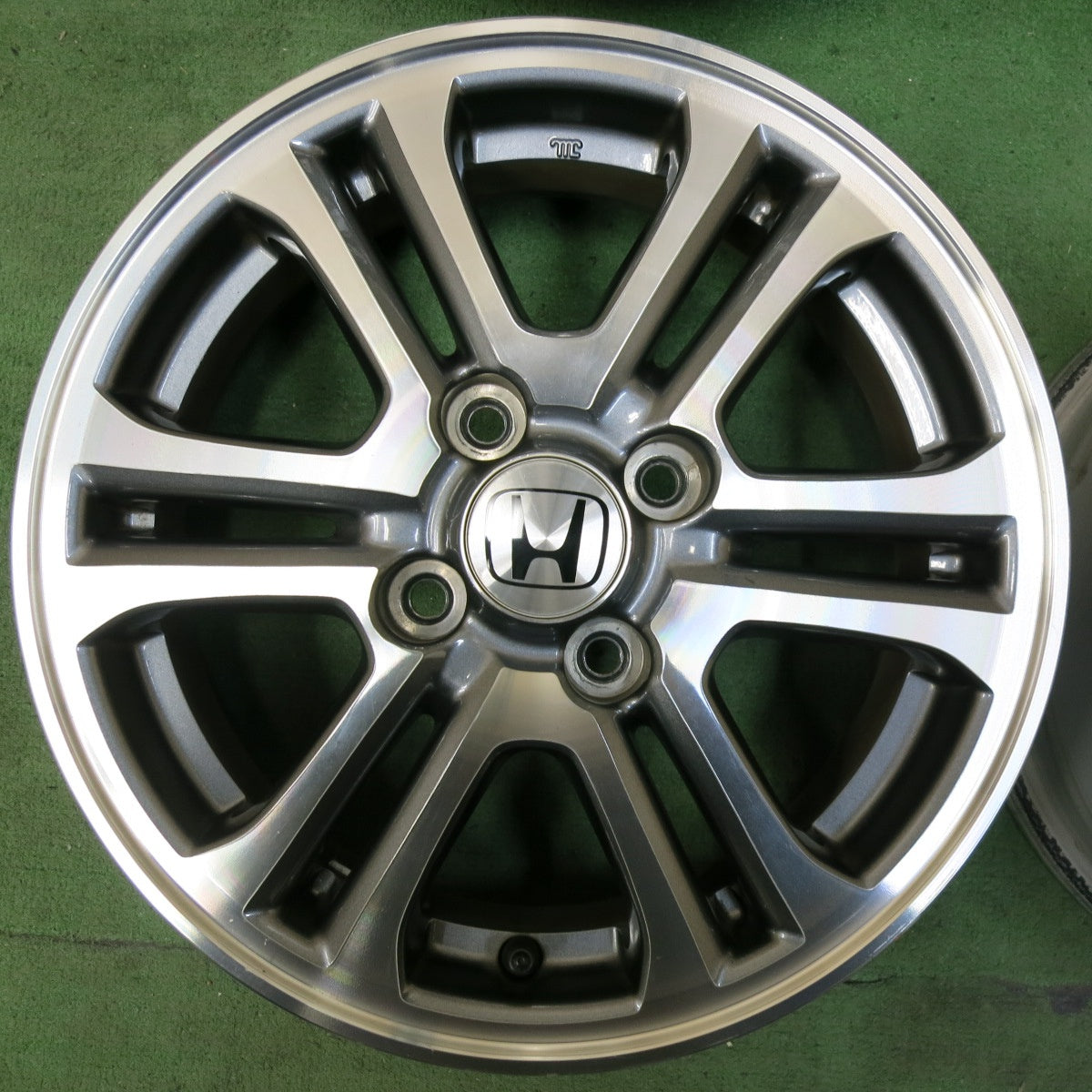 [送料無料] 4本価格★ホンダ N-BOX 純正 ホイール 14インチ 14×4.5J Nボックス PCD100/4H★5021007SYホ