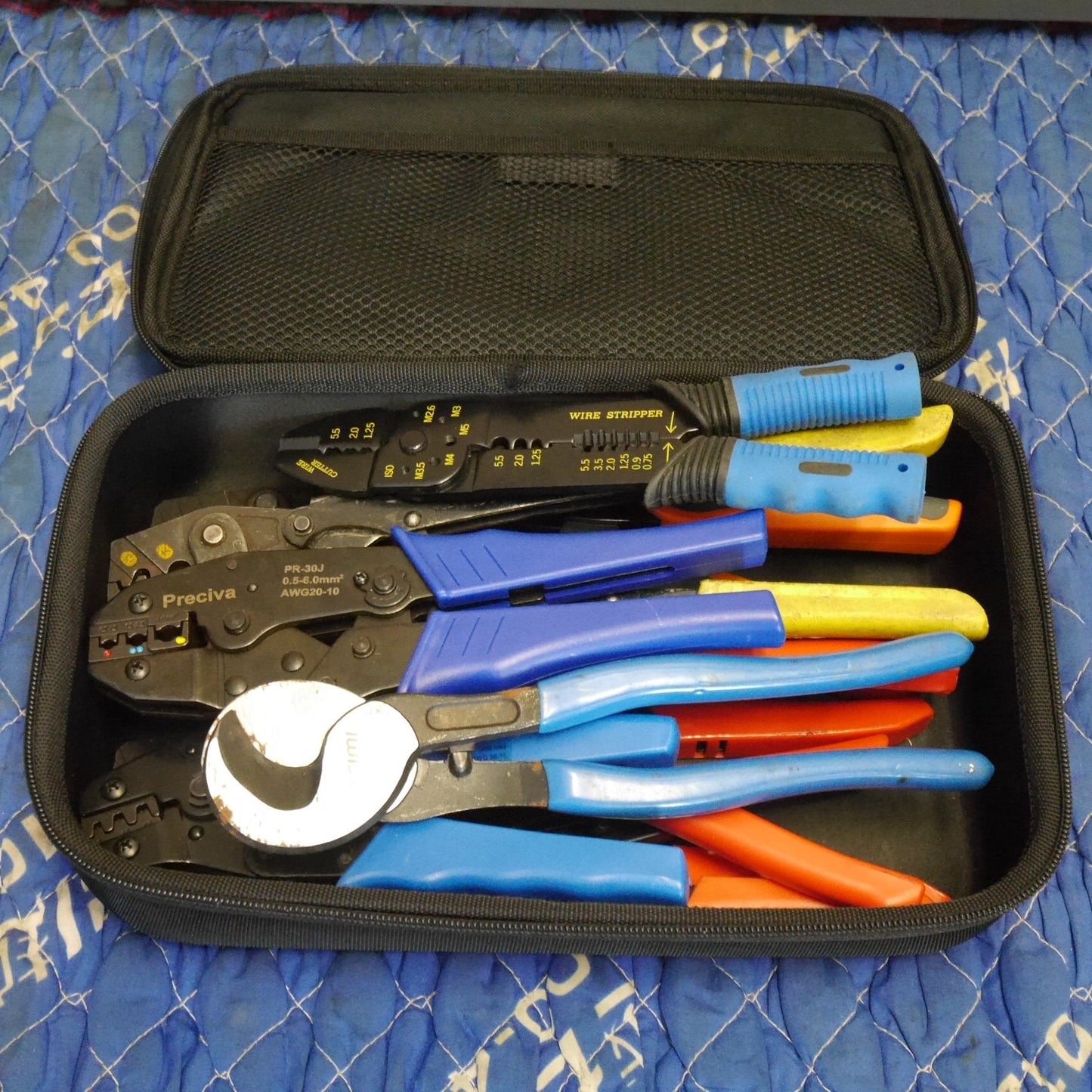 [送料無料] 10点まとめ売り☆圧着 工具 IWISS HS-8 HD-6 IWS-103 ワイヤーカッター 型式 不明 Preciva PR-30J SN-48B マーベル MH-17 ロブスター AK-19A AYY 道具 ハンド ツール☆