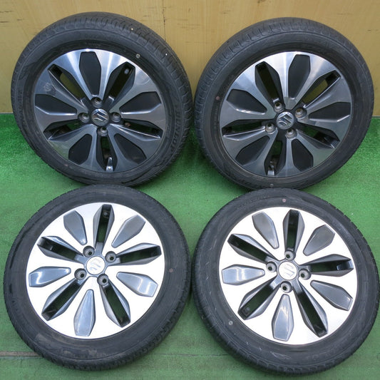 バリ溝！23年！9分★スズキ MA15S ソリオ 純正 165/60R15 ダンロップ エナセーブ EC204 15インチ PCD100/4H★6050505HAノ