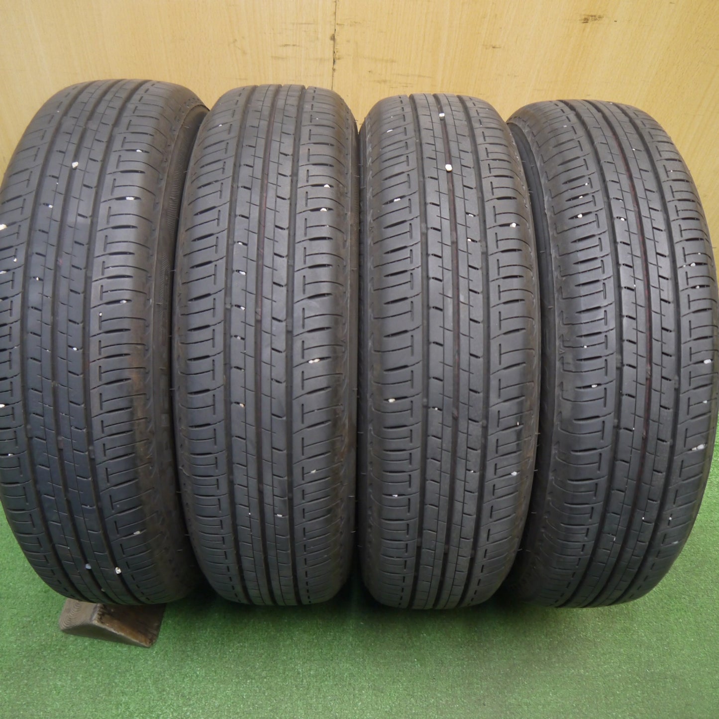 4本価格！24年★ダイハツ ムーヴ キャンバス ストライプス G 純正 スチール 155/65R14 ブリヂストン エコピア EP150 14インチ PCD100/4H★6012004Hノ