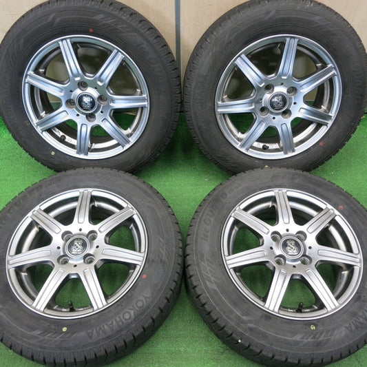 キレイ！21年★スタッドレス 165/70R14 ヨコハマ アイスガード iG60 MANARAY SPORT マナレイスポーツ PCD100/4H★4120706NJス
