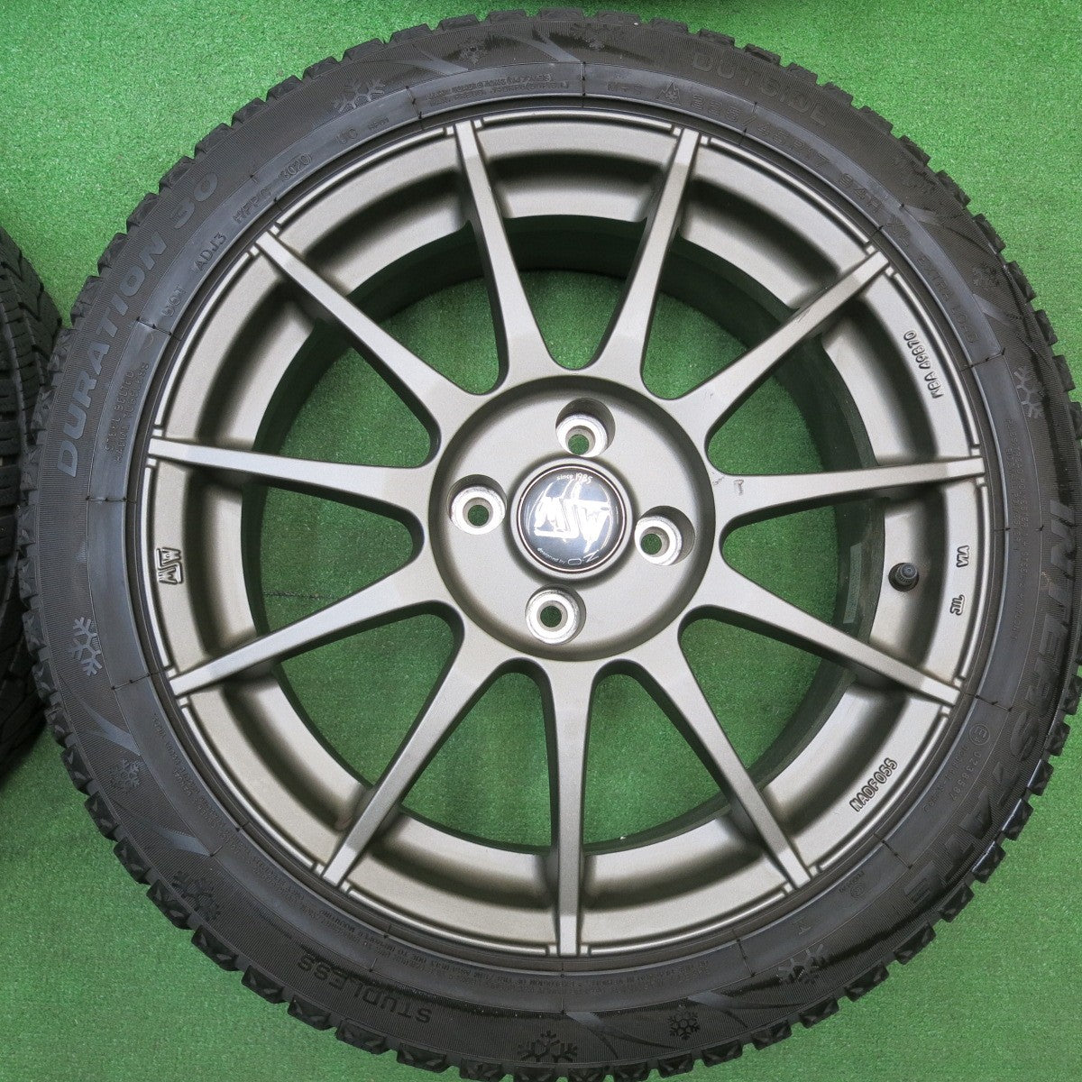 4本価格★プジョー 等 MSW 85 O・Z 225/45R17 スタッドレス インターステート DURATION 30 OZ 17インチ PCD108/4H★5123111HAス