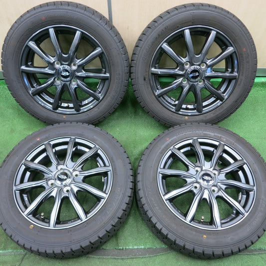 *送料無料* 超バリ溝！23年！ほぼ10分★スタッドレス 155/65R14 グッドイヤー アイスナビ7 TEAD テッド 14インチ PCD100/4H★4062901NJス