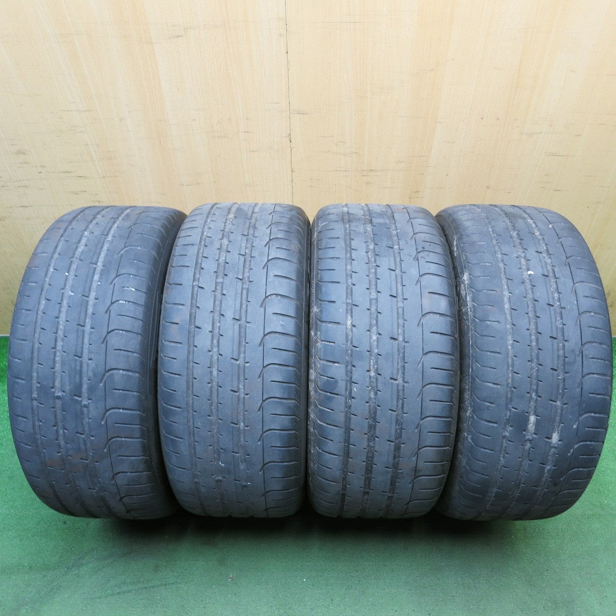 4本価格◎アウディ A6 Sライン 純正 255/40R19 ピレリ PZERO Pゼロ 19インチ PCD112/5H◎6082902HAノ