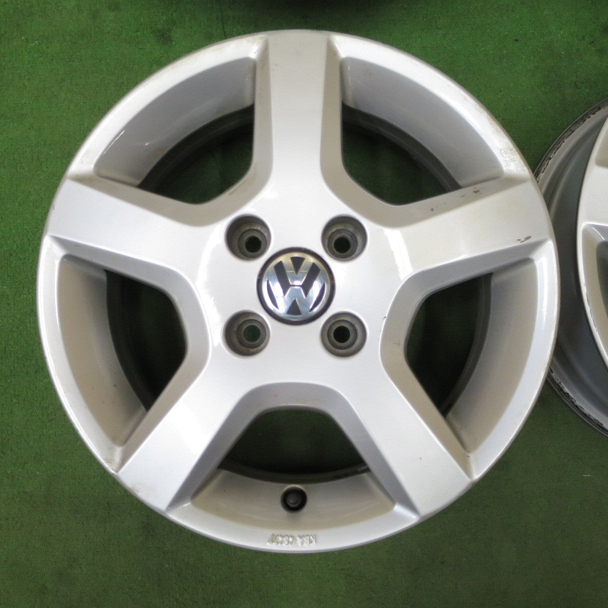 4本価格★ワーゲン up! 純正 ホイール 14インチ アップ 14×5J PCD100/4H★6061602NGホ