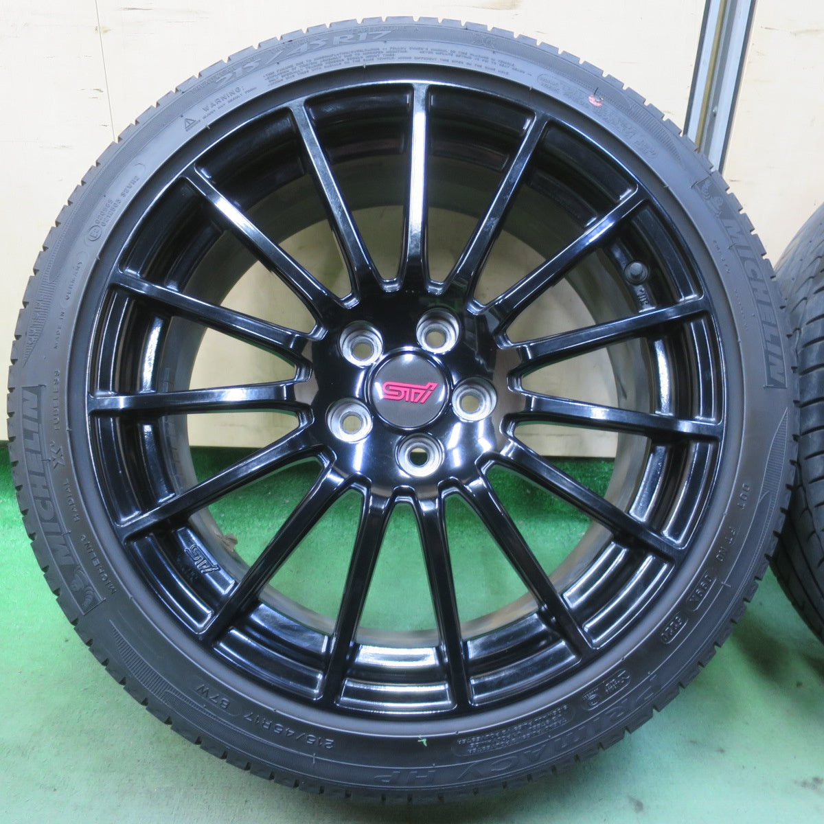 4本価格◎スバル BRZ STI 純正 215/45R17 ミシュラン プライマシー HP 17インチ PCD100/5H◎6080505IMノ