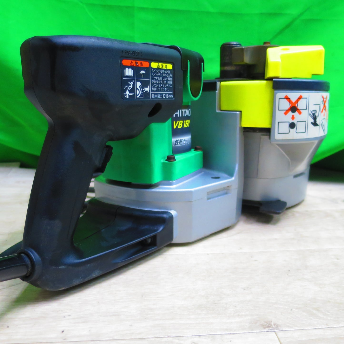 [送料無料] ☆日立 16mm 鉄筋 カットベンダ VB16Y 電動 工具 切断機 カットベンダー☆