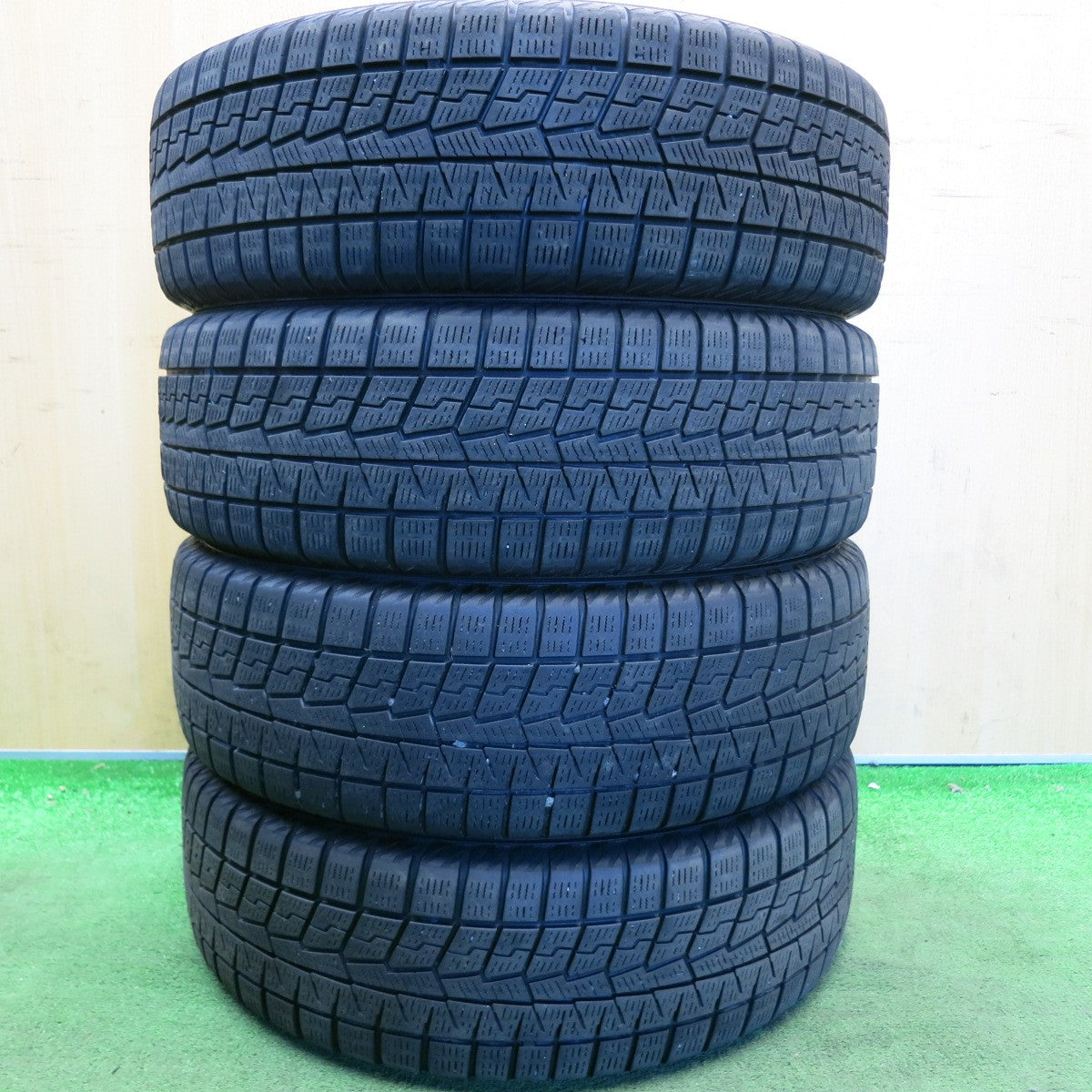 4本価格★三菱 ek スペース カスタム 純正 165/55R15 スタッドレス ヨコハマ アイスガード iG70 15インチ PCD100/4H★6051708HAス