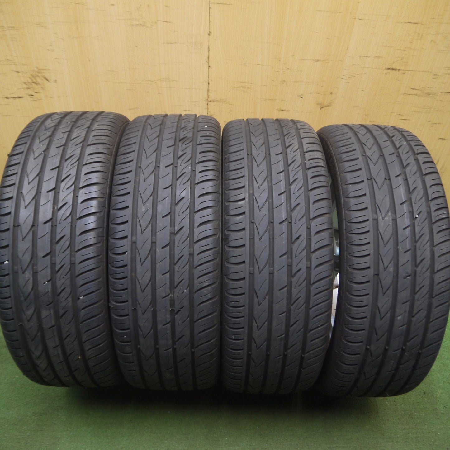 *送料無料* バリ溝！21年！キレイ！9.5分★LEONIS SV weds 205/45R17 バイキング PROTECH NewGen レオニス 17インチ PCD100/4H★4041506Hノ