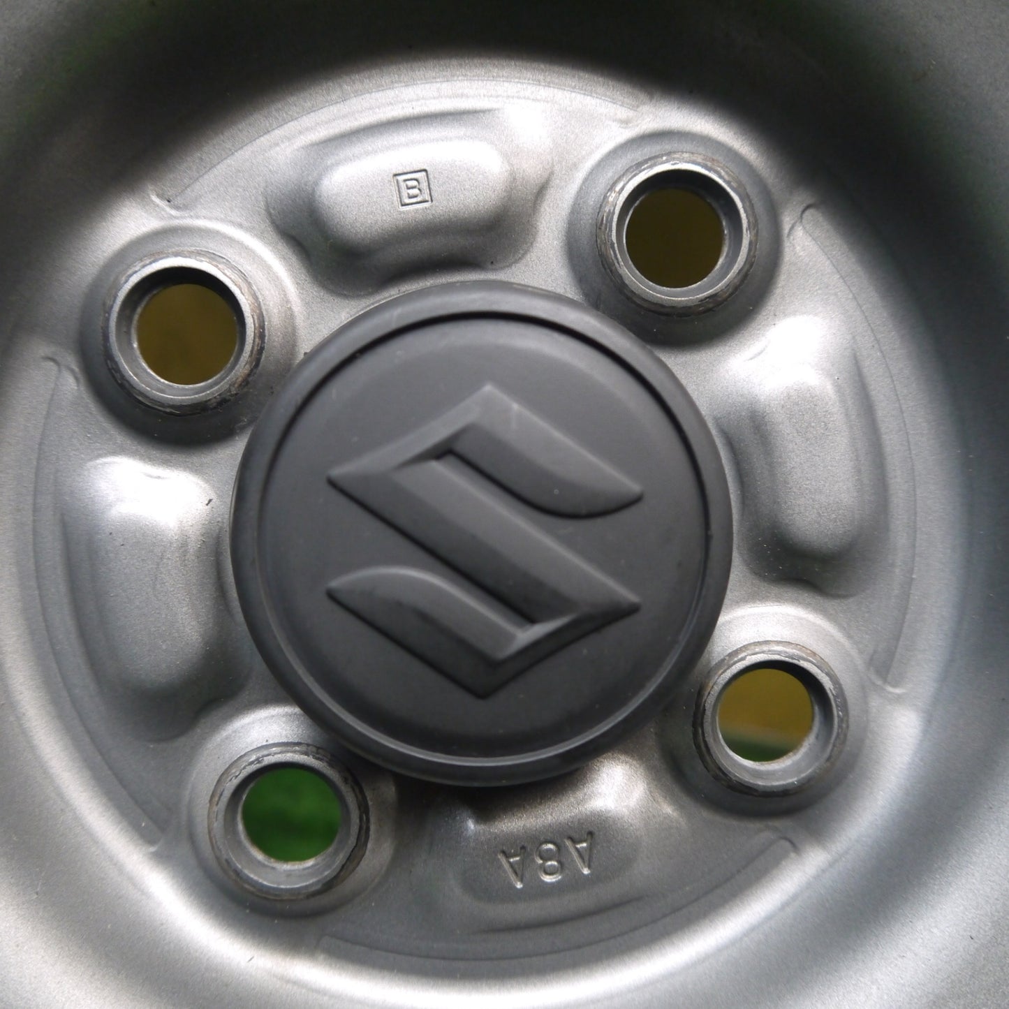 2本価格★スズキ ハスラー 純正 スチール 165/60R15 ヨコハマ ブルーアース RV-02 CK 15インチ PCD100/4H★5061606Hノ