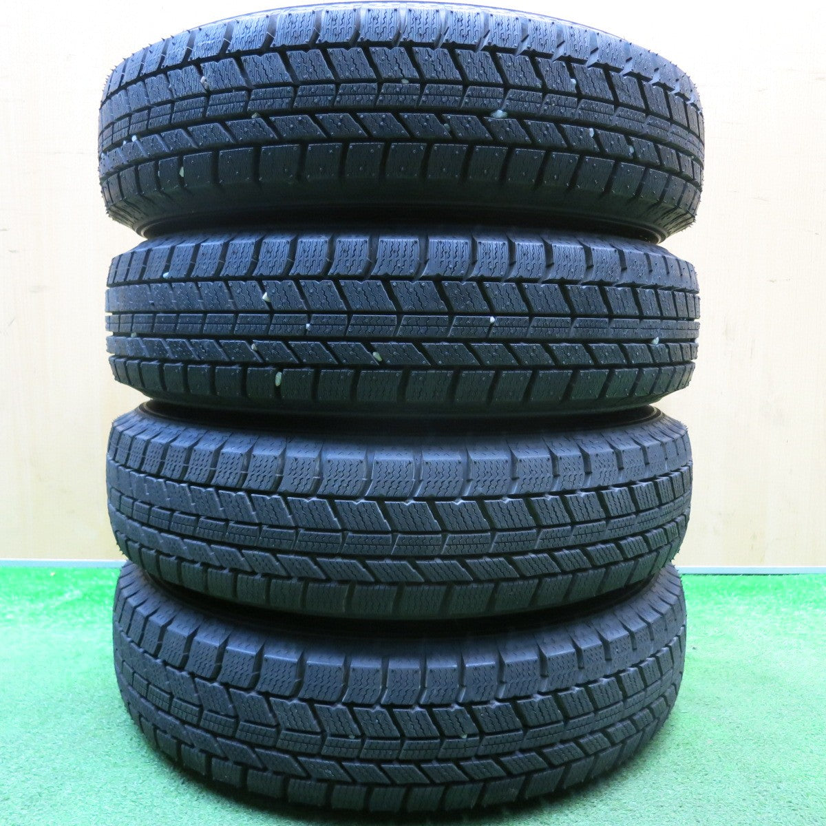 ほぼ未使用！22年！キレイ★スタッドレス 145/80R13 オートバックス ノーストレック N5 社外 アルミ 13インチ PCD100/4H★5121801HAス
