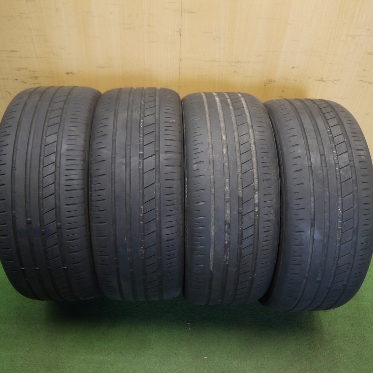 4本価格◎225/40R18 ジーテックス HP2000 vfm Laffite LE-03 ラフィット 18インチ PCD114.3/5H◎6062209Hノ