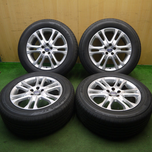 バリ溝！24年！キレイ！9.5分★ボルボ XC60 純正 235/60R18 ヨコハマ BluEarth-XT AE61 18インチ PCD108/5H★5090204Hノ