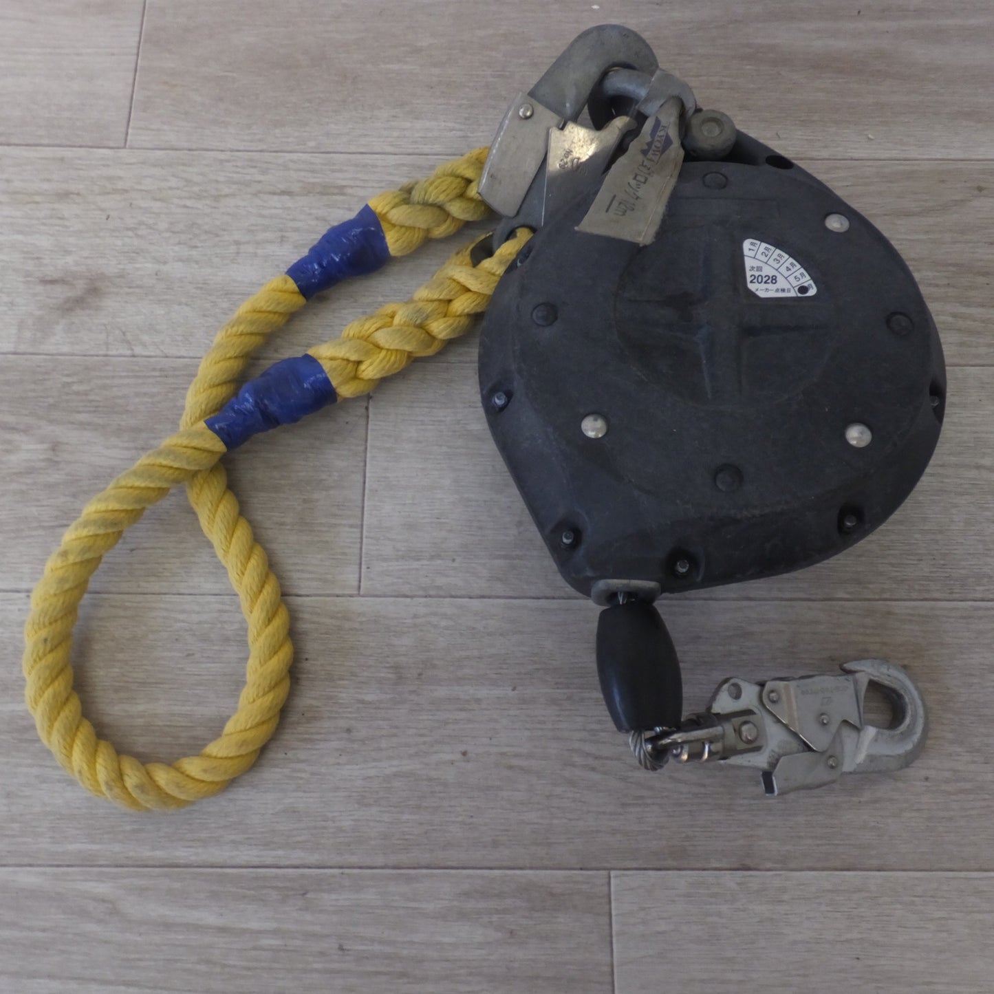 [送料無料] ★キョーワ KYOWA キョーワ式 安全ブロック SAFETY BLOCK ワイヤロープタイプ LB-12 12m　最大使用質量 85kg(5)★