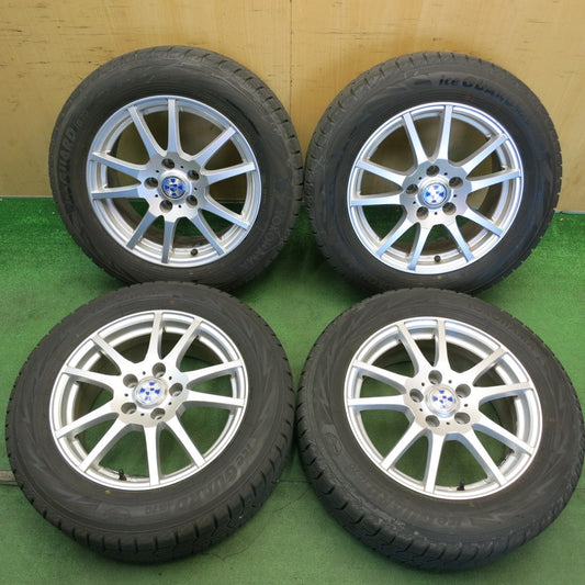 バリ溝！9.5分★スタッドレス 205/60R16 ヨコハマ アイスガード iG70 GMach 16インチ PCD114.3/5H★6060402HAス