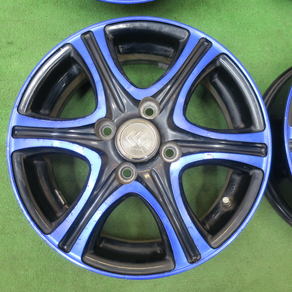 4本価格★CEREBRO X6 セレブロ 14インチ ホイール トピー実業 TOPY 14×4.5J PCD100/4H★6020303ナホ
