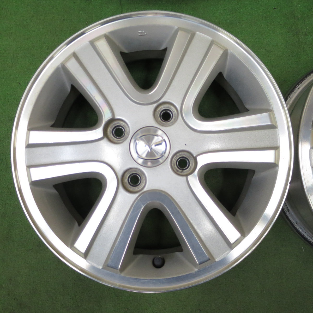 4本価格★マツダ スクラム ワゴン スズキ エブリイ ワゴン 純正 ホイール 14インチ 14×4.5J PCD100/4H★6061604NGホ