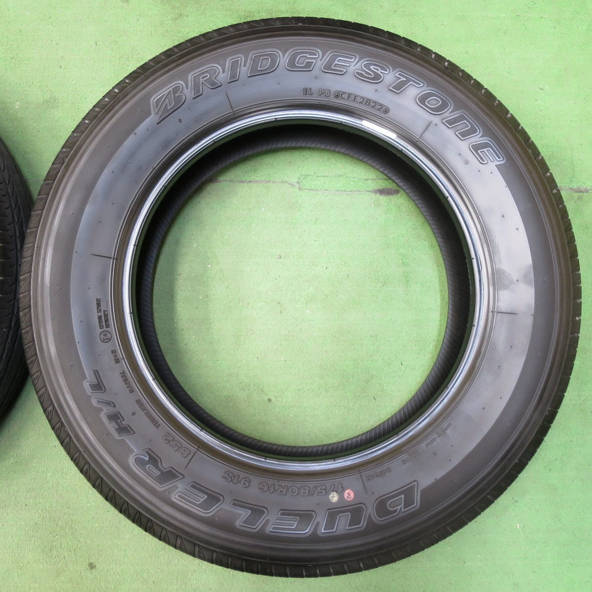 バリ溝！22年！9分★ジムニー 等 175/80R16 ブリヂストン デューラー H/L 852 DUELER タイヤ 16インチ★5060302イノタ