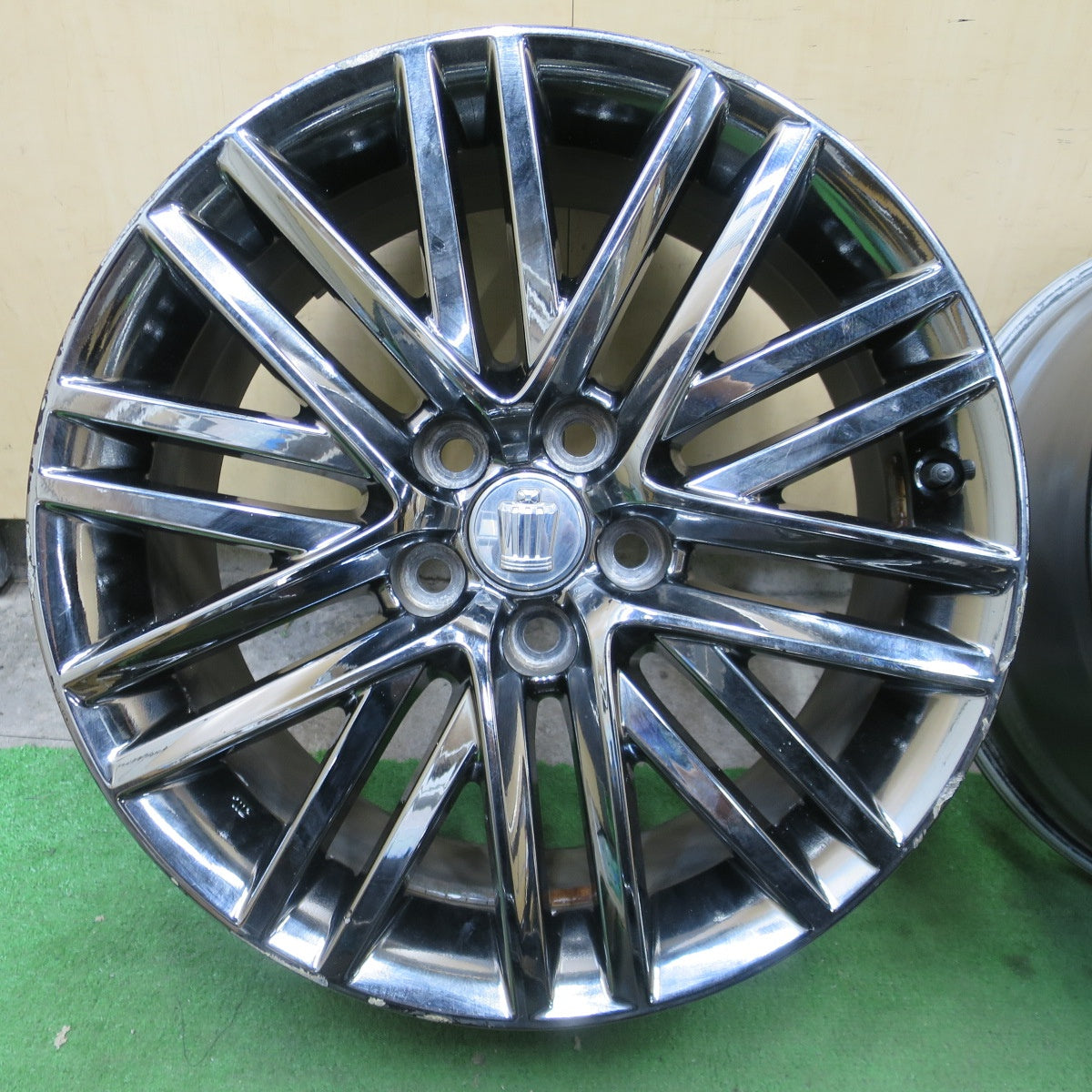 4本価格★トヨタ 210系 クラウン アスリート 純正 ホイール 18インチ 18×8J PCD114.3/5H★6062301NGホ