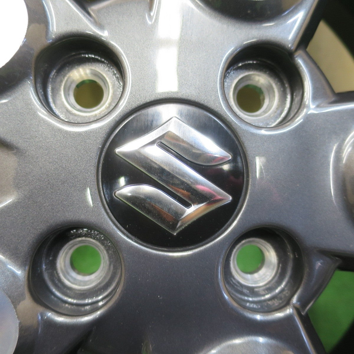 バリ溝 23年 綺麗 9.5分★スズキ MR52S ハスラー Xターボ 純正 165/60R15 ダンロップ エナセーブ EC300+ PCD100/4H★5040712イノ