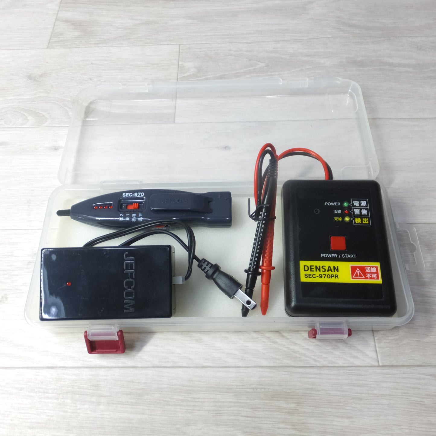 [送料無料] ◆DENSAN デンサン ブレーカー配線チェッカー SEC-970PS 検電 薄型ブレーカー対応◆