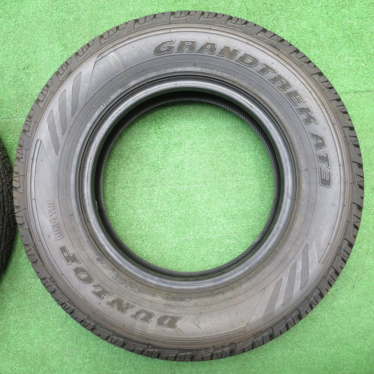 未使用！21年★195/80R15 ダンロップ グラントレック AT3 タイヤ 15インチ ハイエース キャラバン 等★5110508NJスタ