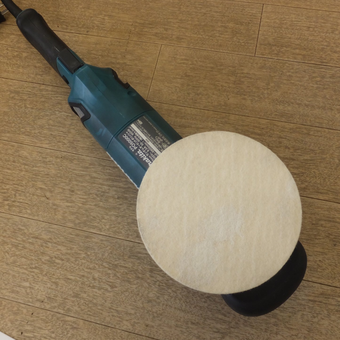 [送料無料] 美品★マキタ makita 125mm ランダムオービットポリッシャ PO5000C　100V～ 9.5A 50-60Hz 900W★