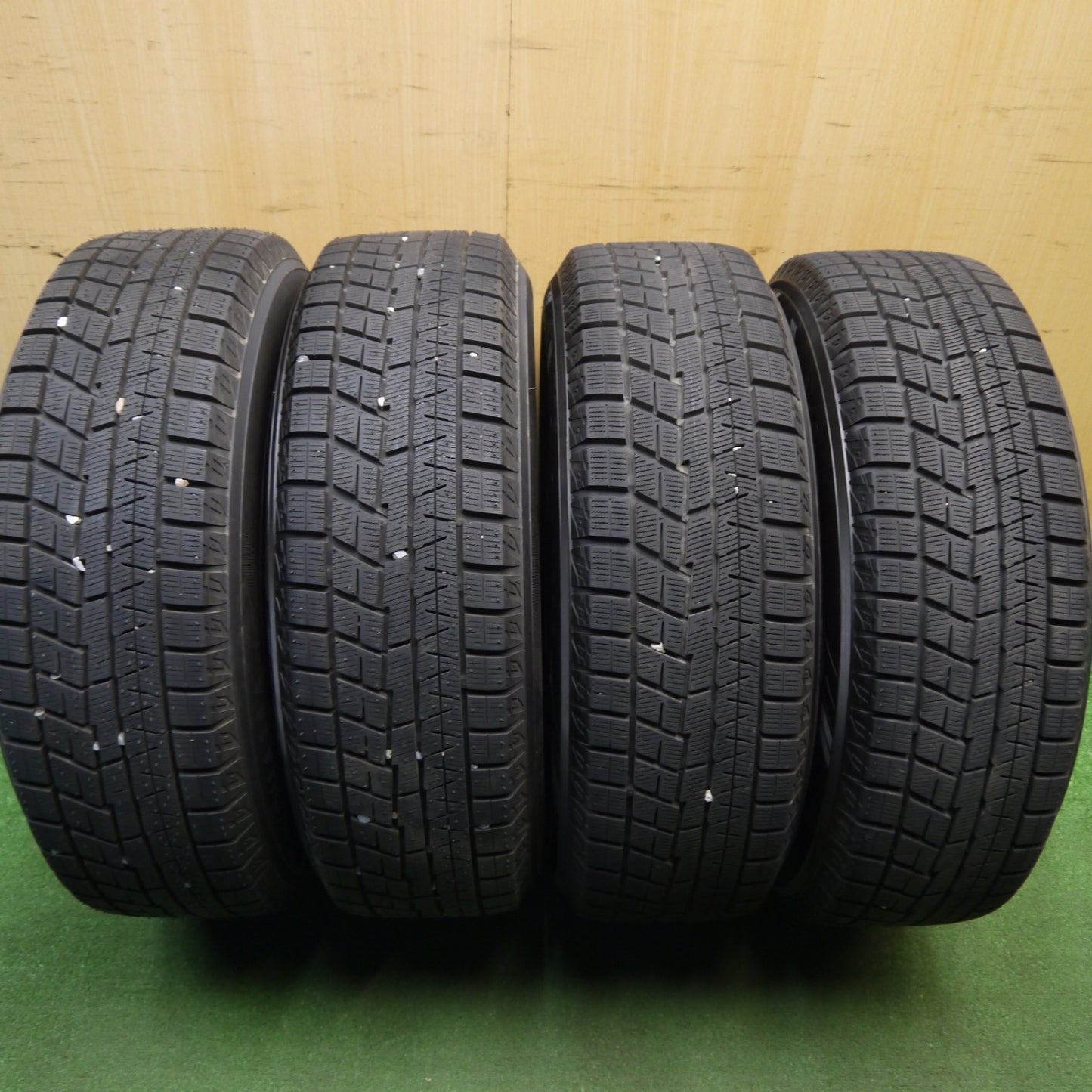 超バリ溝！24年！キレイ！ほぼ10分★スタッドレス 205/65R16 ヨコハマ アイスガード iG60 SIBILLA NEXT W45 シビラ 16インチ PCD114.3/5H★6011602Hス