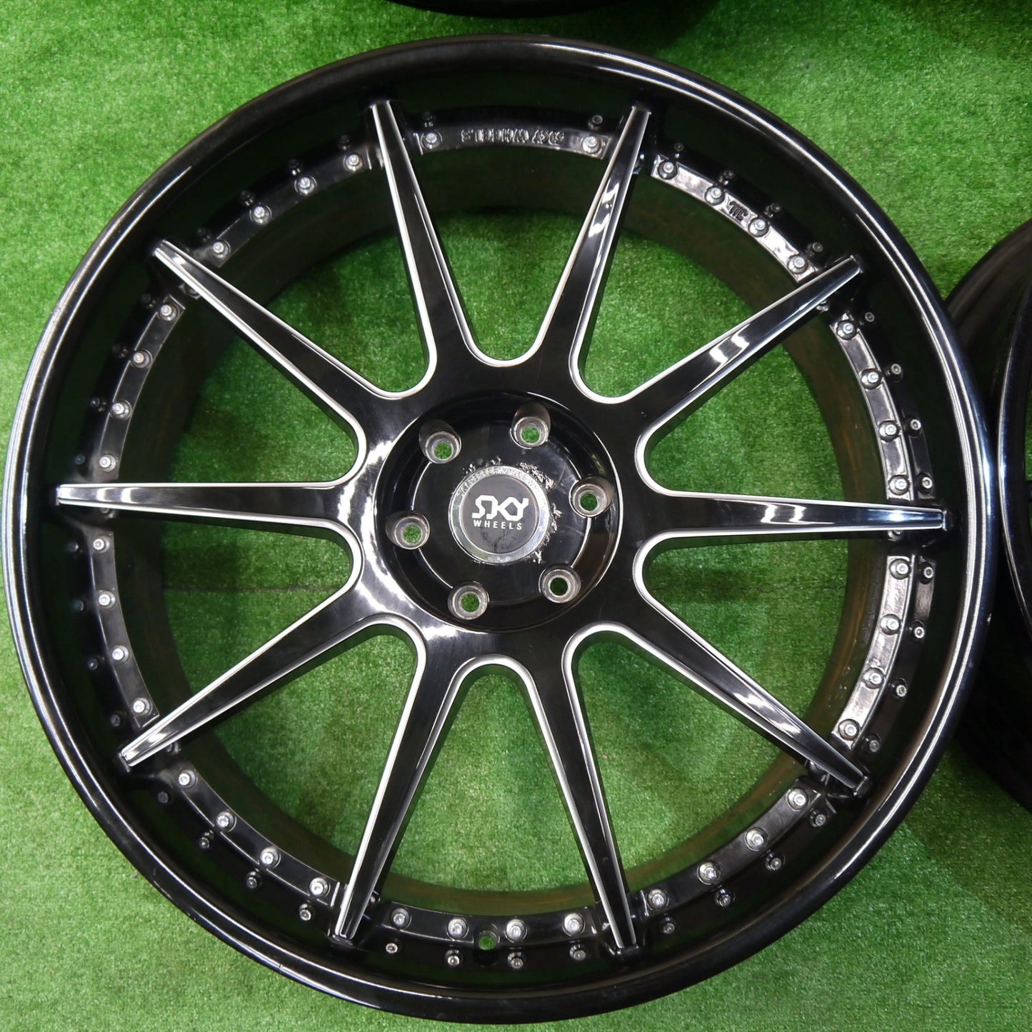 4本価格★SKY FORGED S206 26インチ スカイ フォージド ホイール 26×10J ランクル エスカレード サバーバン 等 PCD139.7/6H★5111101KKホ