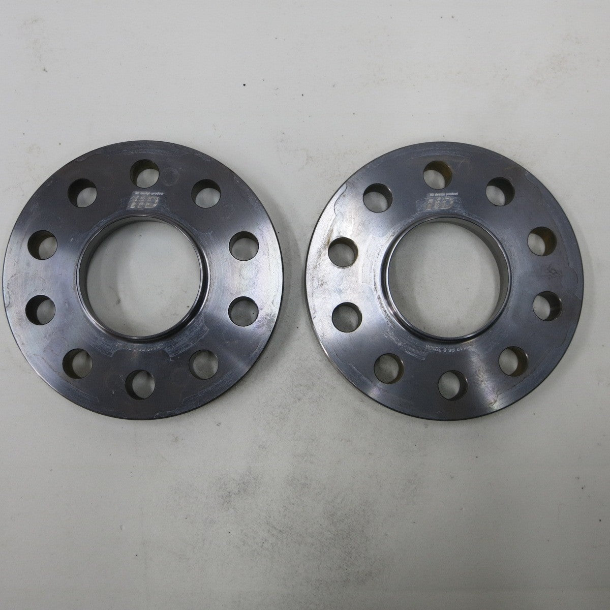 [送料無料] ◆iiD 鍛造 FORGED ホイール スペーサー 5×112 ボア66.6 厚さ20mm ボルト 10本付き◆