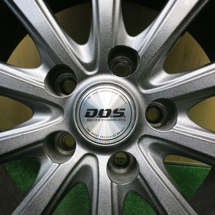 4本価格◎スタッドレス 235/50R18 グッドイヤー アイスナビ6 D.O.S. DOS 社外 アルミ 18インチ PCD114.3/5H◎6012205HAス