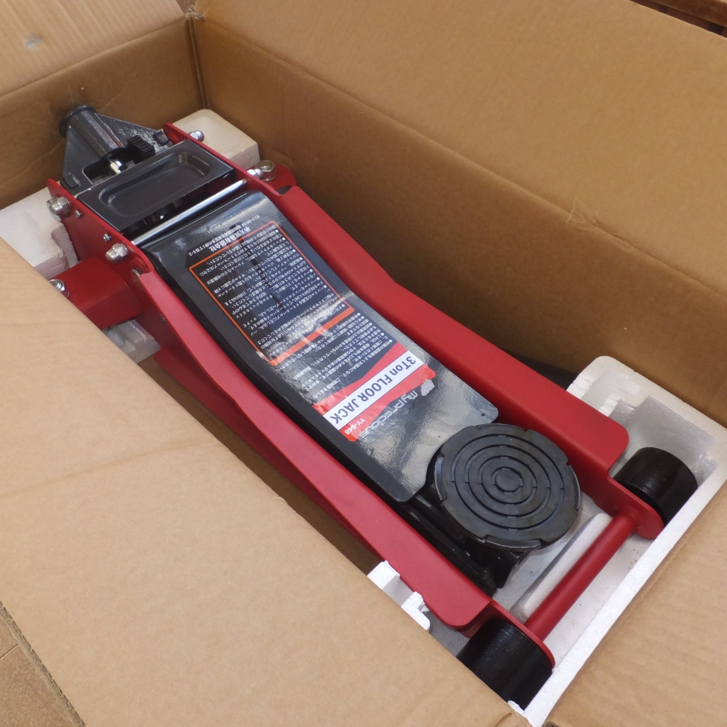 [送料無料] 未使用★承天貿易 My precious 3t フロアジャッキ 3TON FLOOR JACK YY-648　76-510mm★