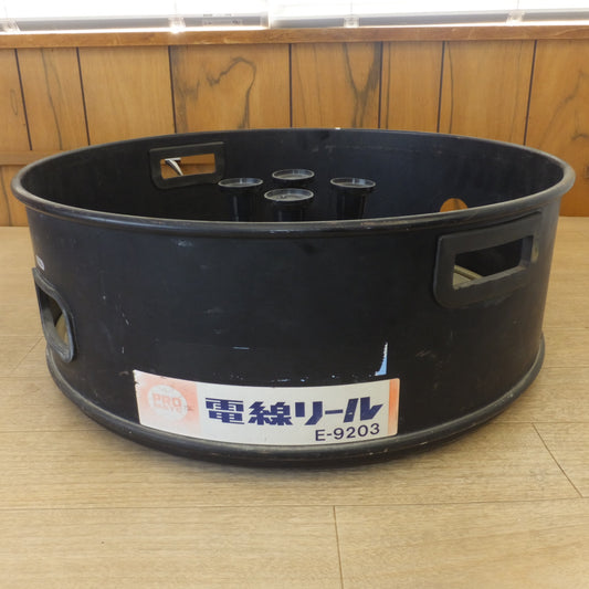 [送料無料] ★ミノル工業 PROMATE 電線リール E-9203　内径 約 48cm　ケーブルリール コードリール　電設 配電 電気工事★