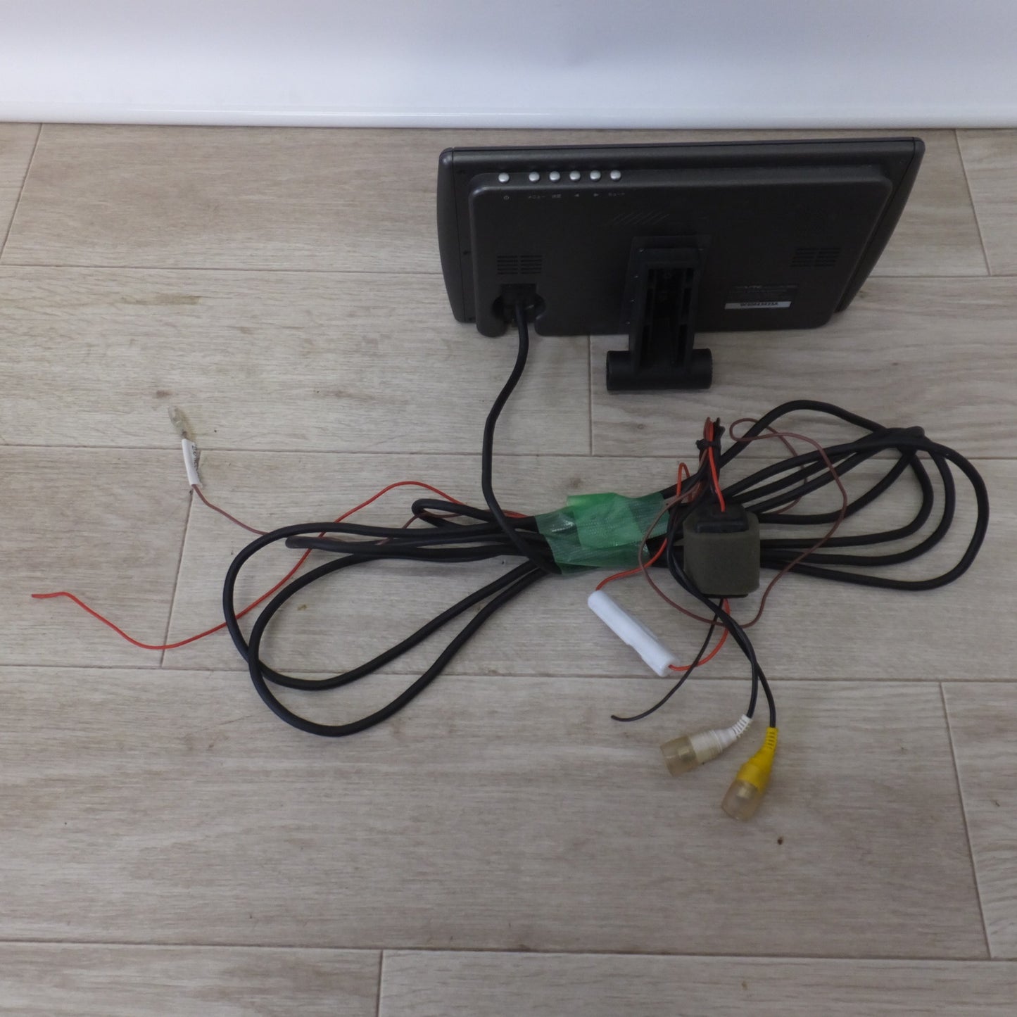 [送料無料] 現状品★アルパイン ALPINE 9インチ フリーモニター ヘッドレストアームパッケージ PKG-M900C(35★