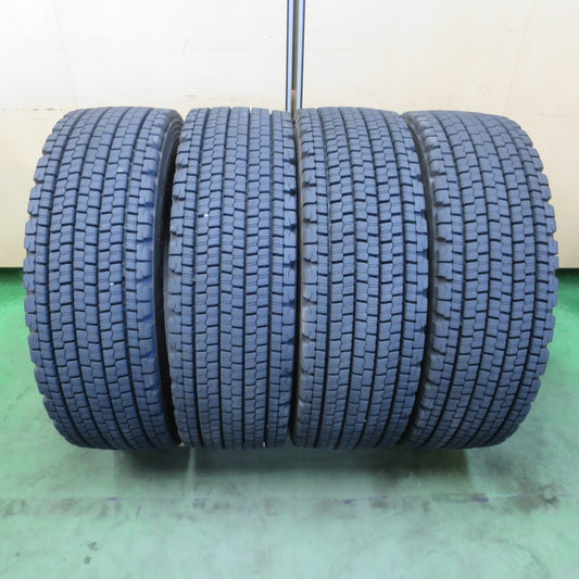 バリ溝！25年！8.5分★トラック タイヤ 245/70R19.5 136/134J スタッドレス ブリヂストン W900 19.5インチ★6050514イスタ