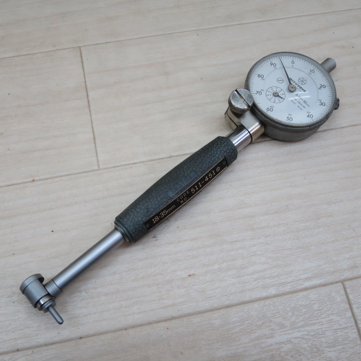 ☆Mitutoyo ミツトヨ シリンダー ゲージ CGB-35 511-451 18-35mm NO.2046-08 0.01-10mm 測定 器☆ [送料無料]