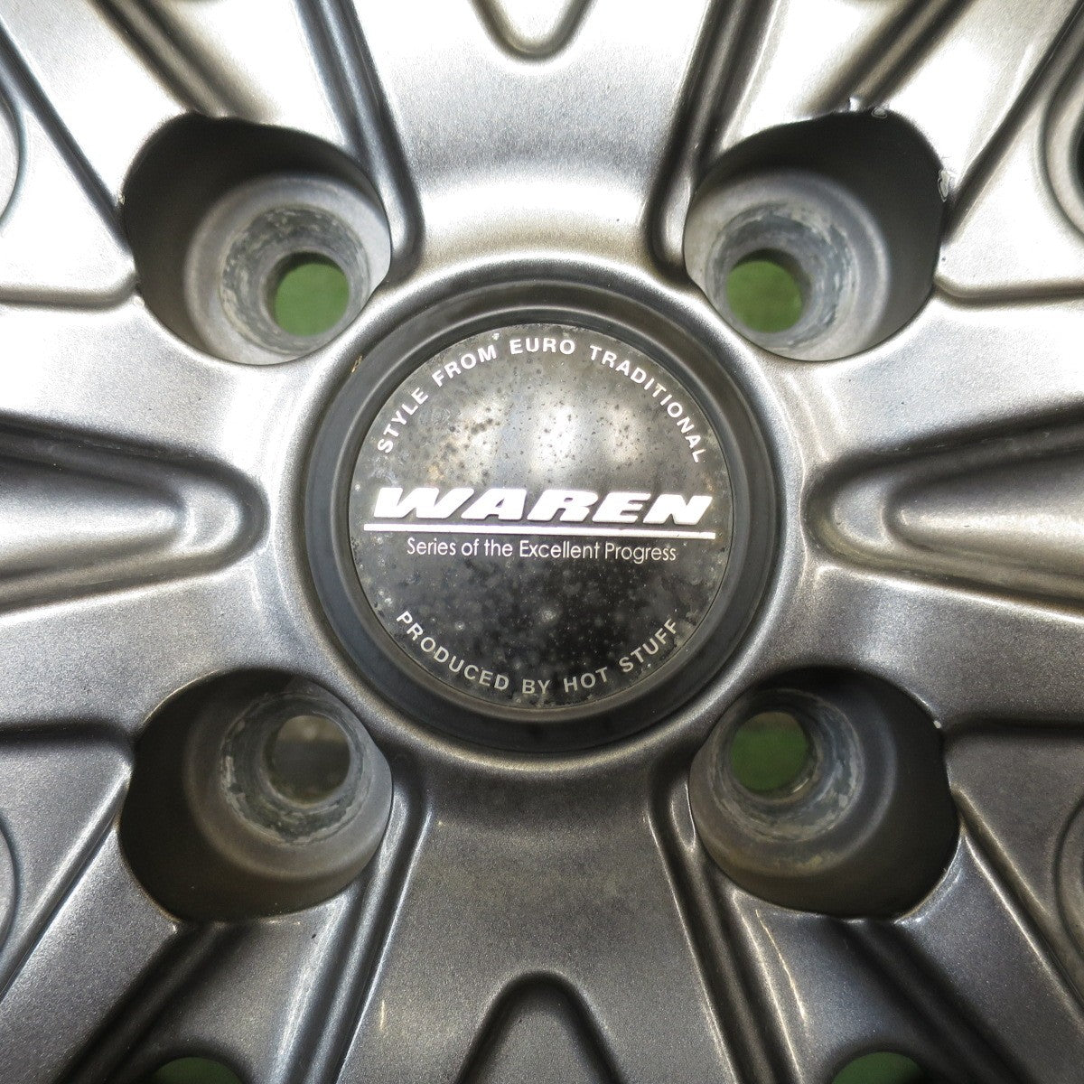 バリ溝！24年！9.5分★185/60R15 ダンロップ エナセーブ EC204 WAREN ヴァーレン 15インチ PCD100/4H★5073004NJノ