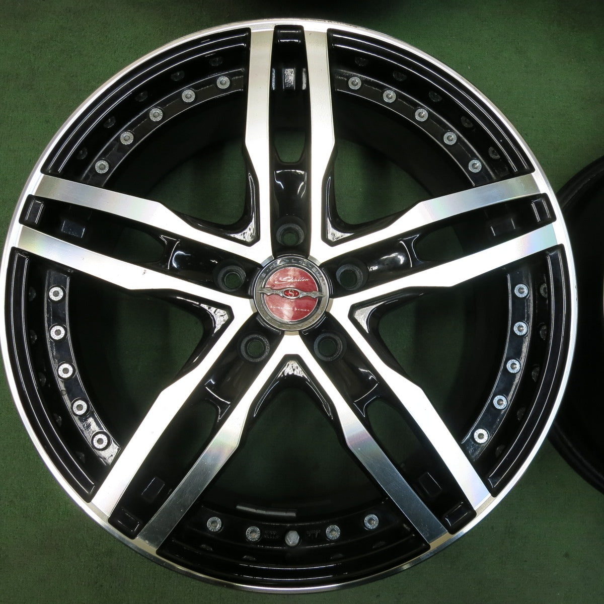 [送料無料] 4本価格★Shallen XF-55 KYOHO シャレン 共豊 18インチ ホイール 18×7.5J PCD114.3/5H★5030711SYホ