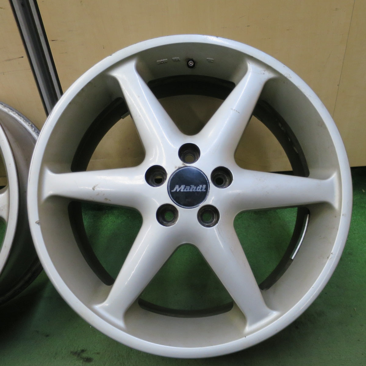 4本価格★インプレッサ 等 Mahdi マーディー 17インチ ホイール 17×7J PCD100/5H★6072703NGホ