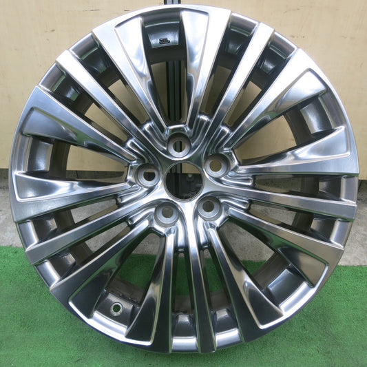 1本価格★トヨタ 80系 ハリアー Zグレード 純正 ホイール 19インチ 19×7J PCD114.3/5H★5051701ナホ