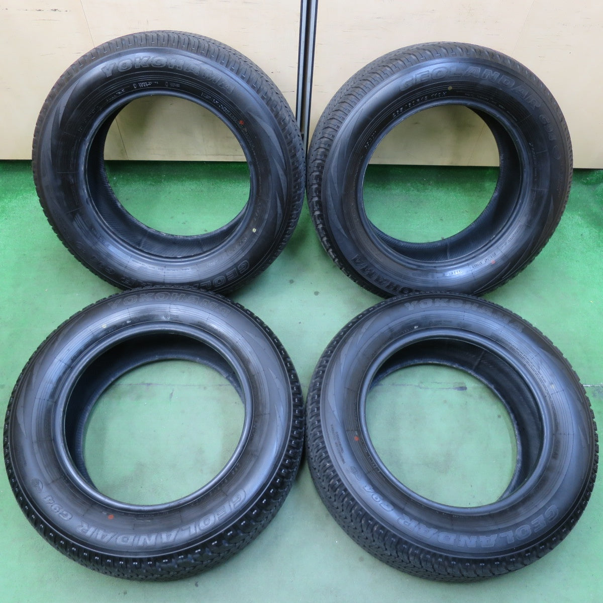 新車外し！24年★265/60R18 ヨコハマ ジオランダー G94 G94AV タイヤ 18インチ ランクル プラド パジェロ トライトン ゲレンデ 等★5122610イノタ