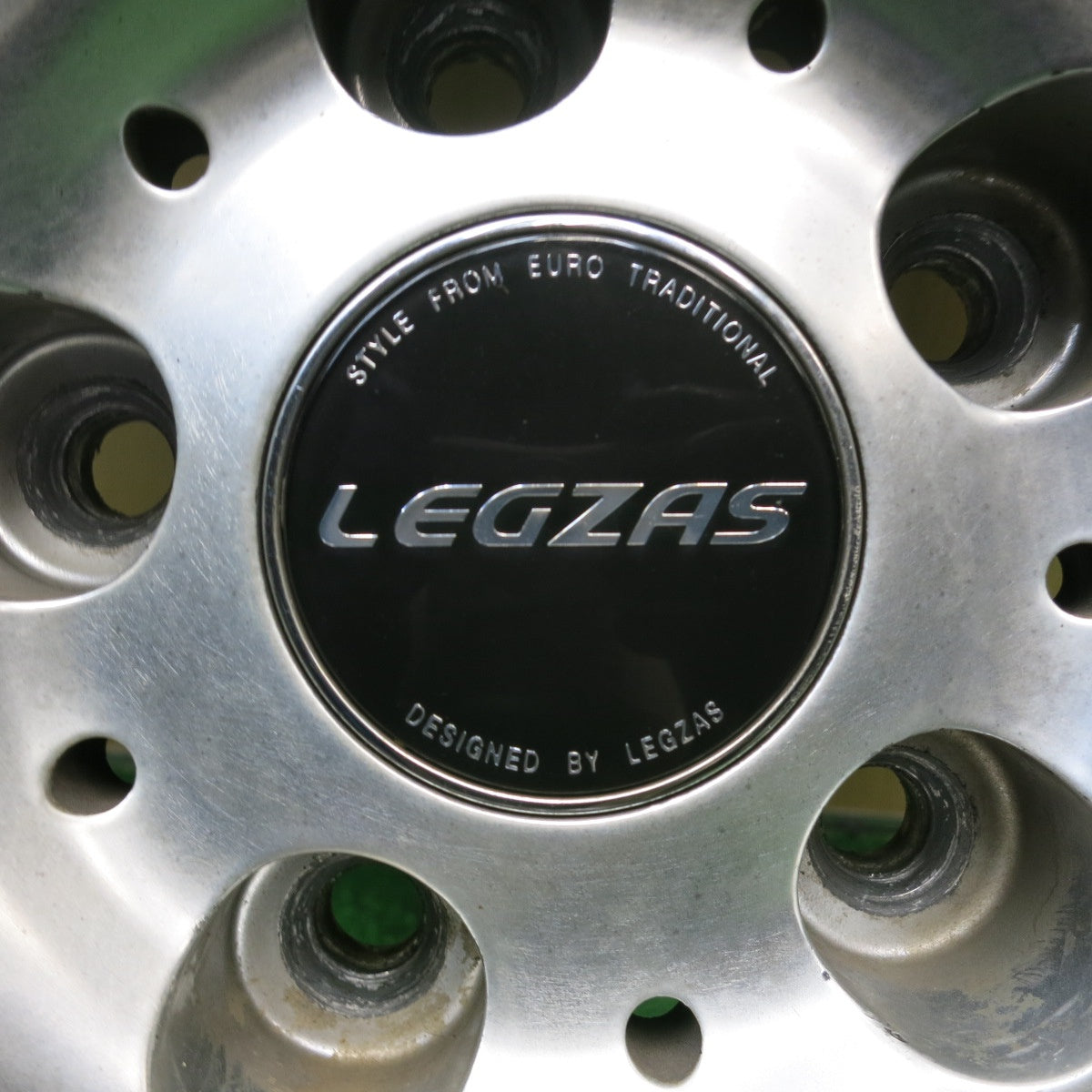 4本価格！22年★LEGZAS MODERNO DESIGN Stich 215/45R18 ハンコック VENTUS V12 evo2 シュティッヒ レグザス 18インチ PCD114.3/5H★5122507HAノ