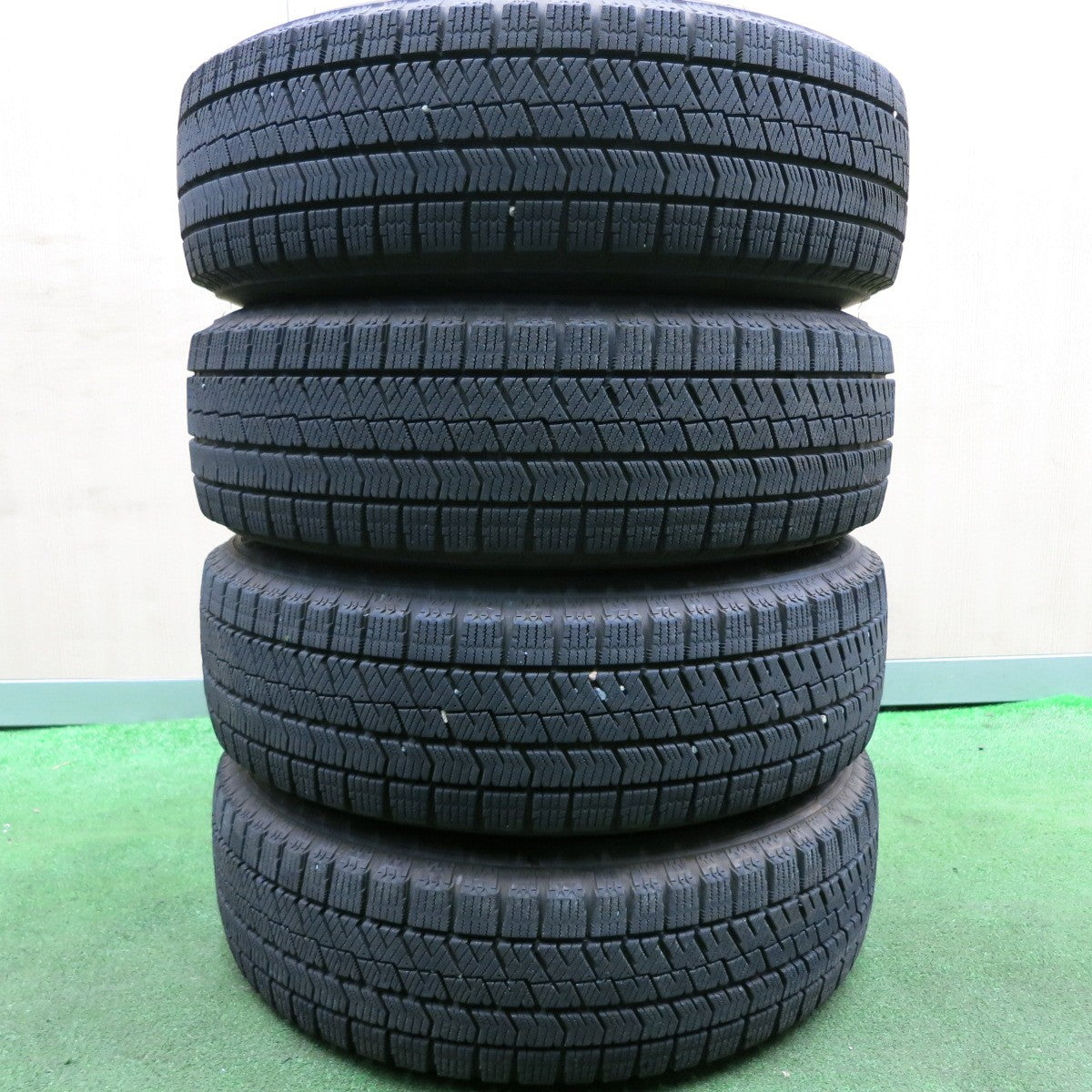 *送料無料* バリ溝！20年！キレイ！8.5分★スタッドレス 165/65R14 ブリヂストン ブリザック VRX2 BALMINUM バルミナ PCD100/4H★4051907HAス